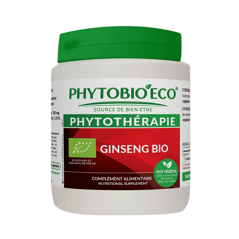 Ginseng Rouge biologique