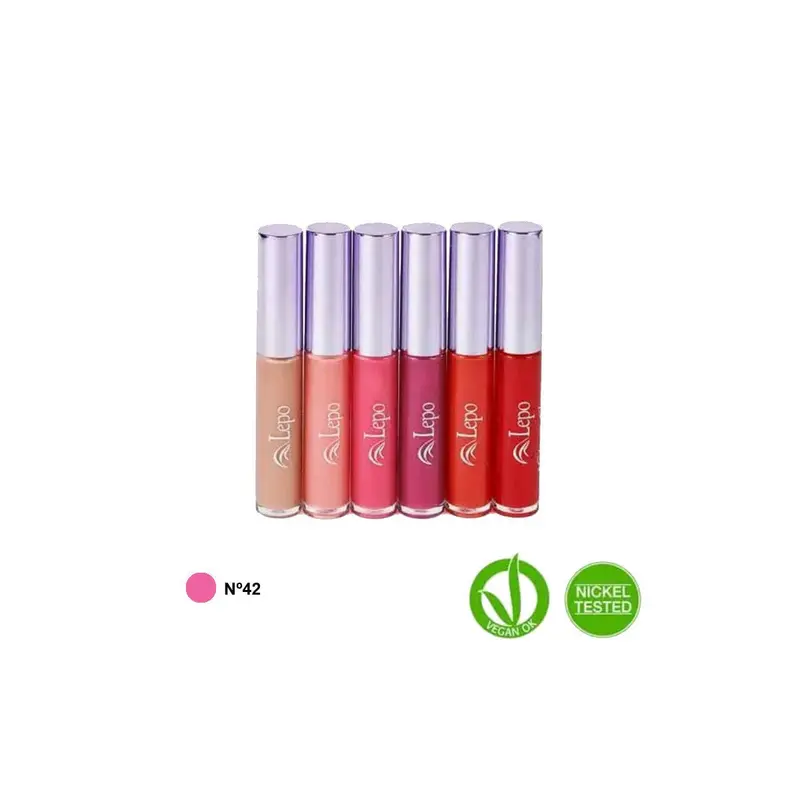 Gloss natural Nº 42 Rosa - Lepo