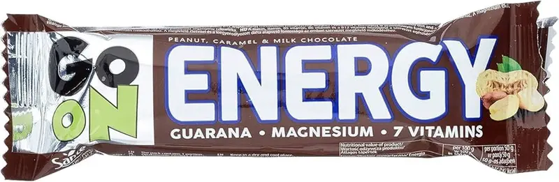 Go On Energy Bar con Guaraná – Caja de 24 unidades