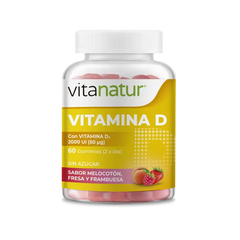 Gominolas Vitamina D 60 Gummies - Vitanatur
