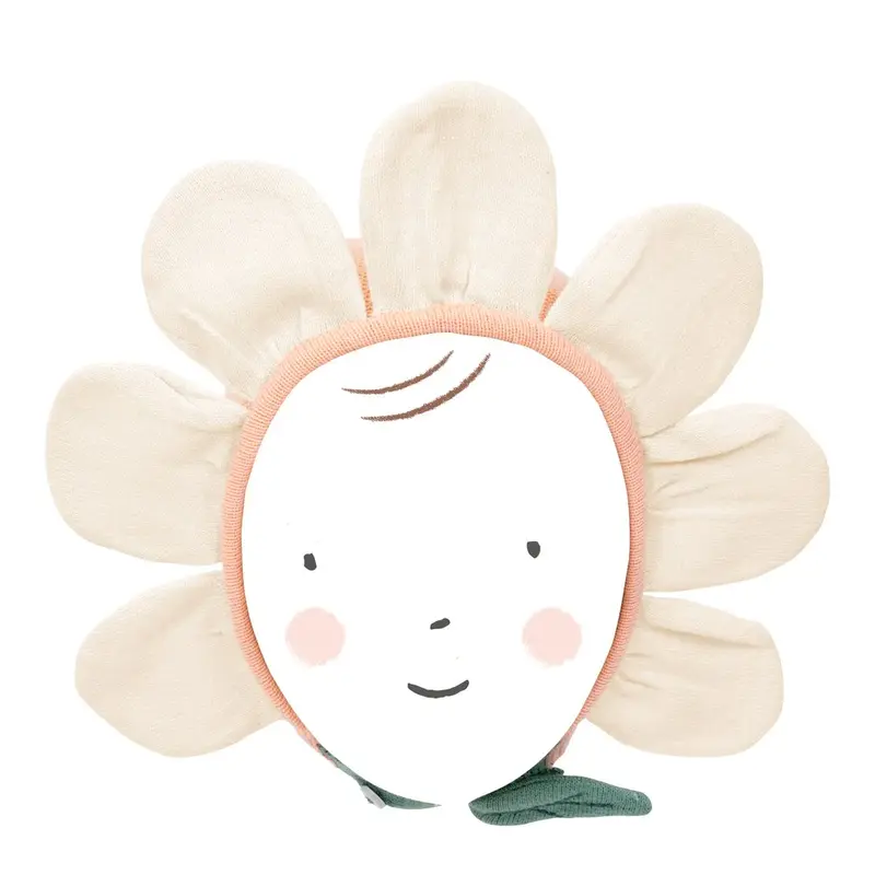 Gorrito flor niños de 0-9 meses