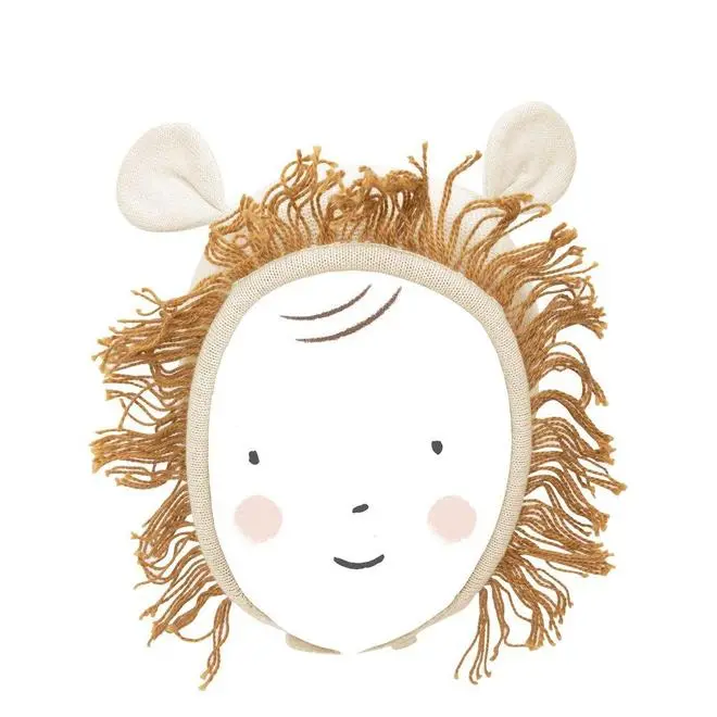 Gorrito león bebé 0-6 meses