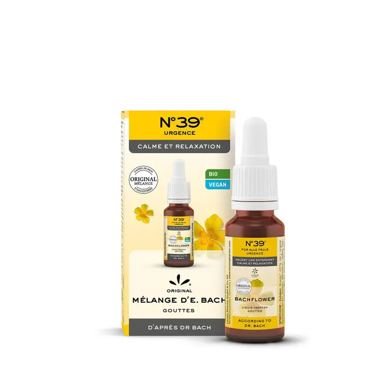 Gotas Flores de Bach Nº39 Bio - 10 ml - Lemon Pharma