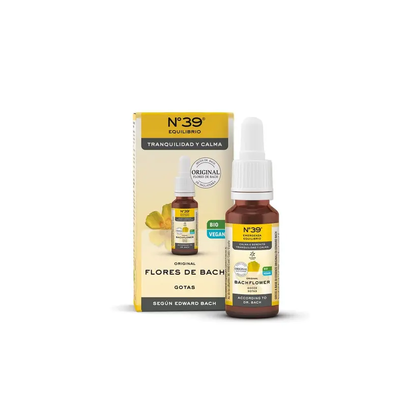 Gotas Flores de Bach Nº39 Bio - 20 ml - Lemon Pharma