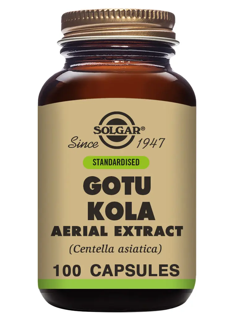 Gotu Kola Extracto Aéreo (Centella asiatica) - 100 Cápsulas vegetales