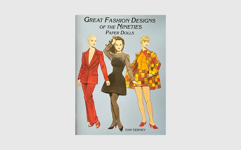 Great Fashion Designs of 90s Paper Dolls