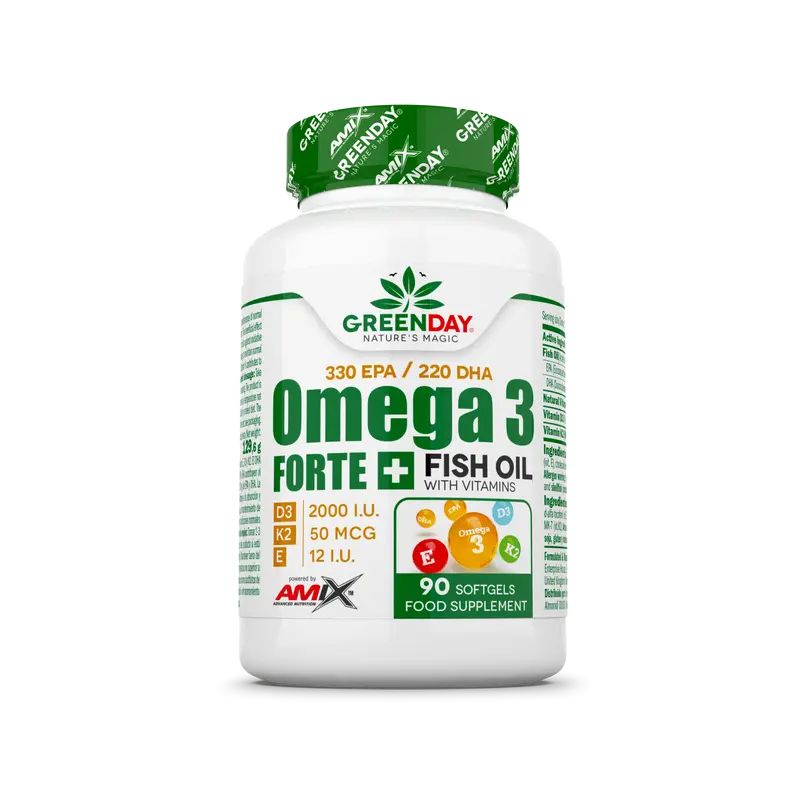 GREENDAY® PROVEGAN OMEGA 3 FORTE+ 90 CAPS