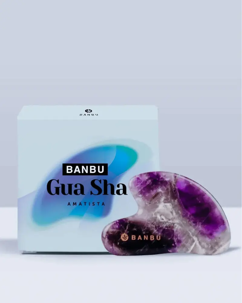 Gua Sha de Amatista natural - Banbu