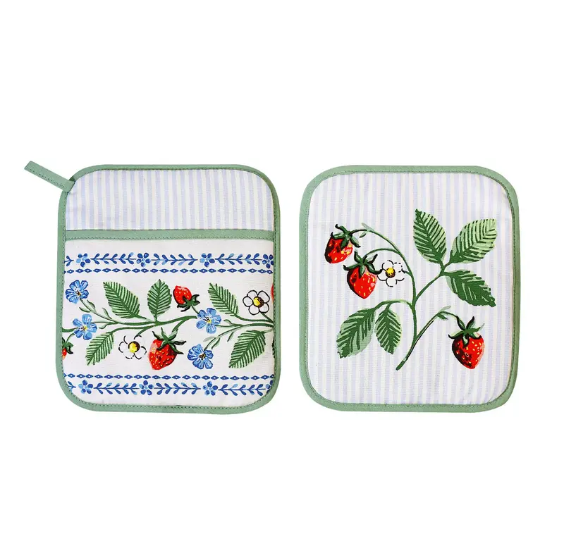 Guante de horno "Strawberry Patch"