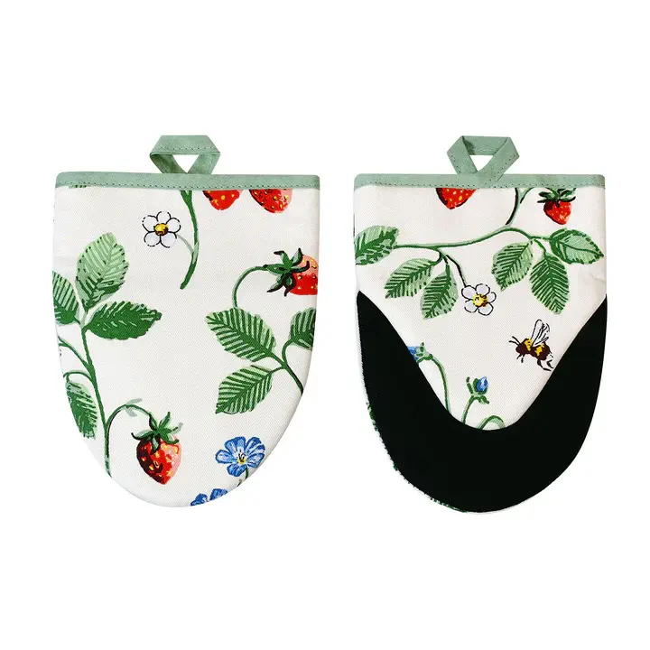Guantes para Microondas fresas