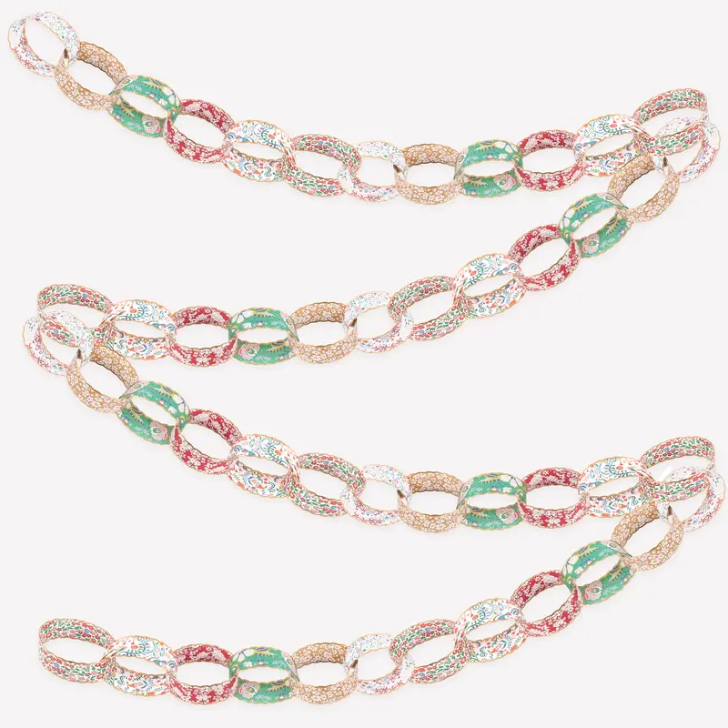Guirnalda de Cadenas de Papel Liberty