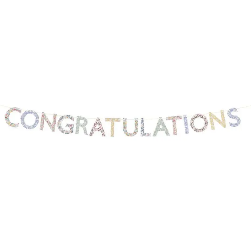 Guirnalda Liberty Congratulations