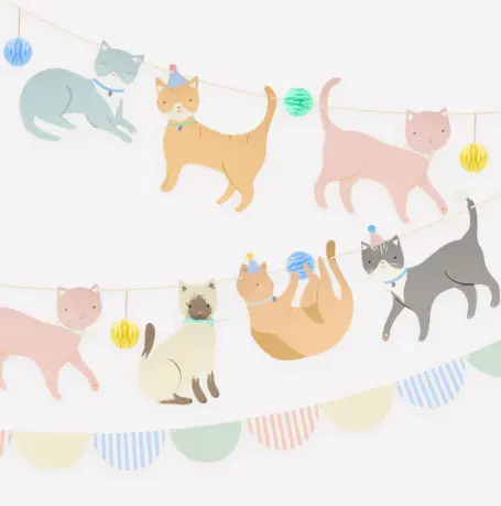 Guirnaldas de gatitos