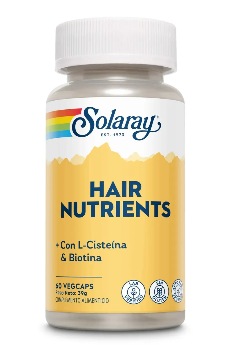 Hair Nutrients - 60 vegacápsulas - Solaray