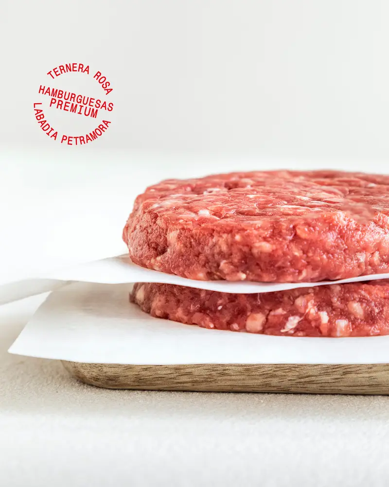 Hamburguesa de ternera Premium con cebolla (2 uds.)