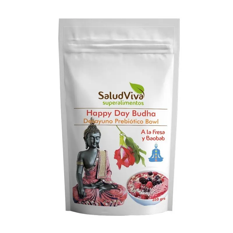 Happy Day Budha con Fresa y Baobab 350g - SALUD VIVA