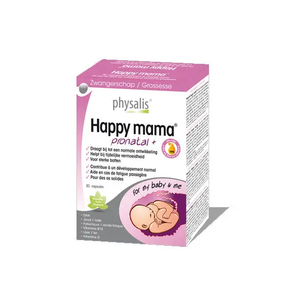 Happy mama pronatal 30 capsulas Physalis