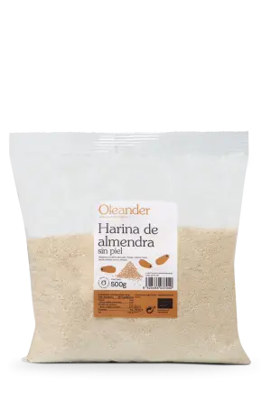Harina de almendra pelada 500g - OLEANDER