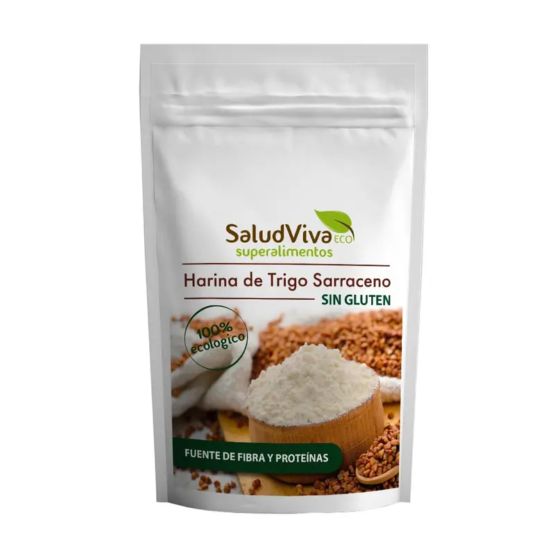 Harina de Trigo Sarraceno Opalo 250g Eco - SALUD VIVA