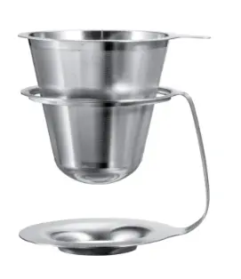 Hario Dripper Doble de Acero Inoxidable - Modelo Kasuya