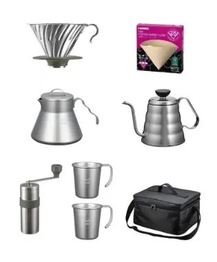 Hario Outdoor- V60 Set Outdoor Completo