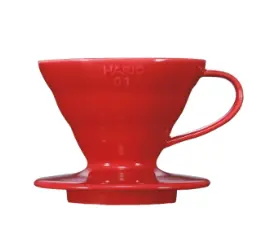 Hario V60 Dripper Cerámica 01- Rojo