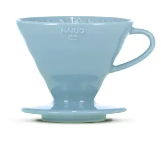 Hario V60 Dripper Cerámica 02 - Azul Pastel