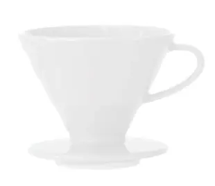 Hario V60 Dripper Cerámica 02 - Blanco