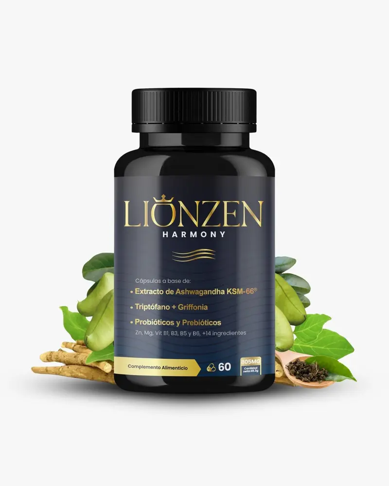 Harmony Ashwagandha - 60 cápsulas - Lionzen
