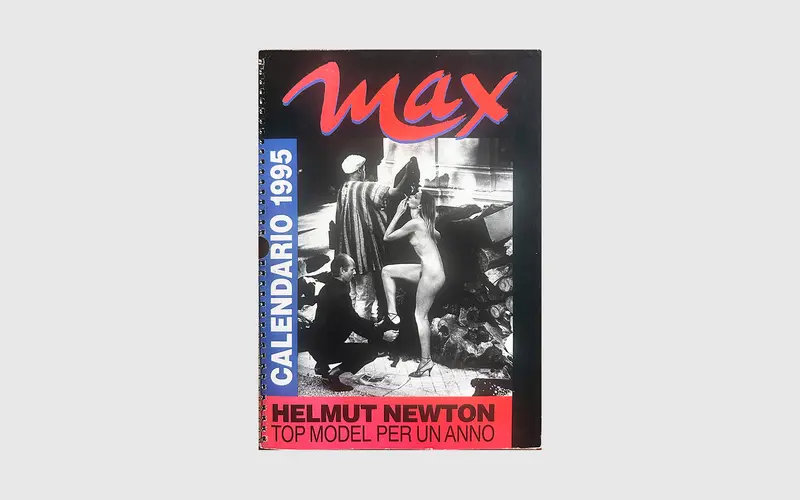 Helmut Newton Max 1995 Calendar