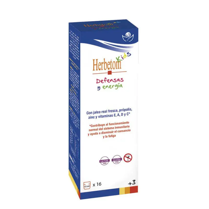 Herbetom kids defensas y energía 250 ml Bioserum