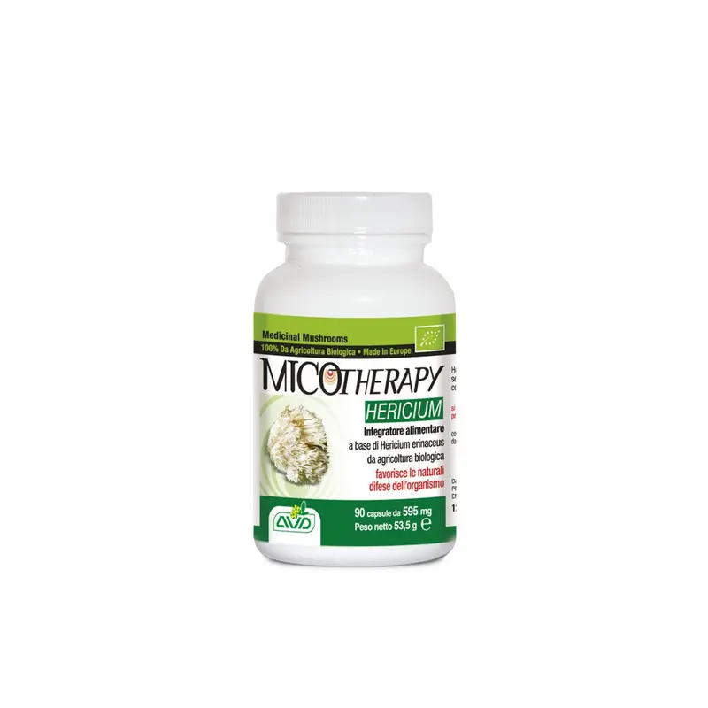 Hericium Bio Micotherapy - 90 cápsulas - AVD Reform