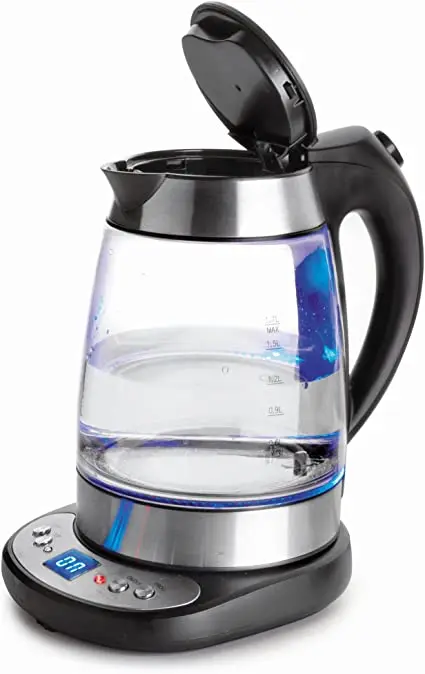 Hervidor Eléctrico de Cristal