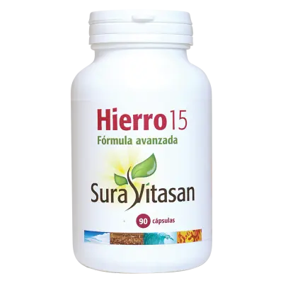 HIERRO 15 90CAPS - SURAVITASAN