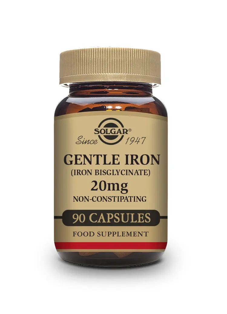 Hierro Gentle™ (Hierro bisglicinato) - 90 Cápsulas vegetales
