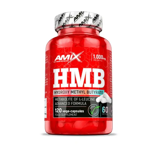HMB (beta-hidroxi beta-metilbutirato) 120 caps – Amix