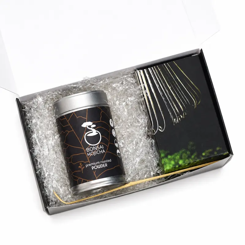 Hojicha Starter Kit — Powder, Whisk + Scoop