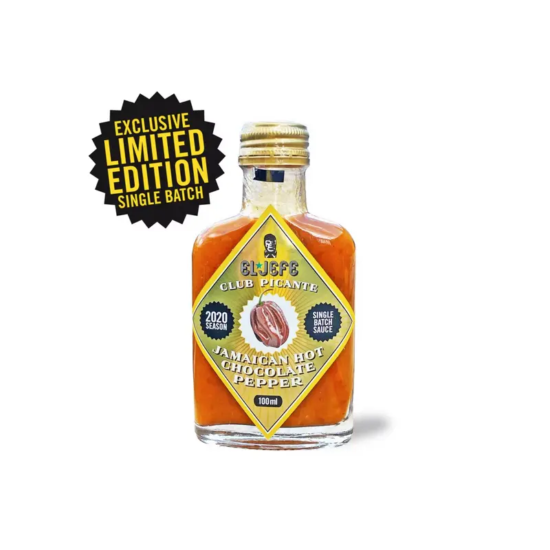 Hot Sauce Jamaican Hot Chocolate Pepper - EL JEFE PRIMO