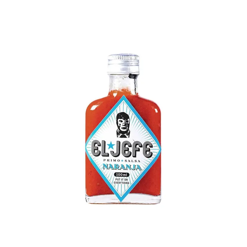 Hot Sauce Naranja - EL JEFE PRIMO