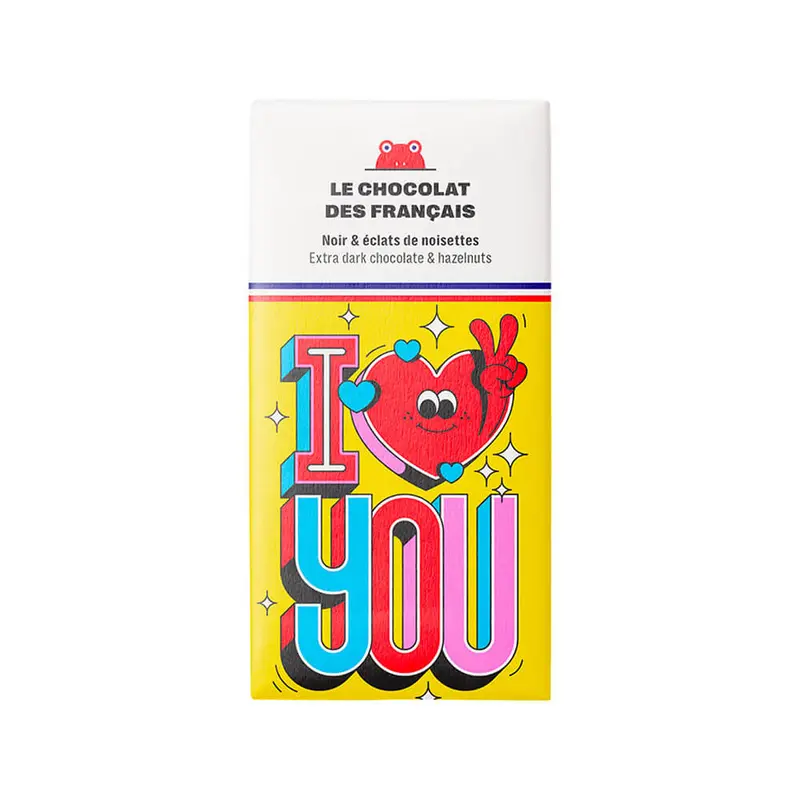 I Love You - Chocolate 71% con avellanas