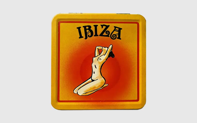 Ibiza cigarette case