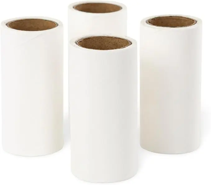 IKEA BÄSTIS Pack Familiar de 8 Recambios para Rodillo Quitapelusas. Un total de 480 hojas adhesivas para una limpieza duradera en tu hogar.