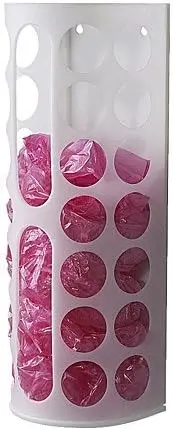 Ikea VARIERA Pack de 2 Dispensadores de Bolsas, Blanco. La solución de almacenaje doble para organizar tu cocina, baño o garaje de forma práctica y eficiente.