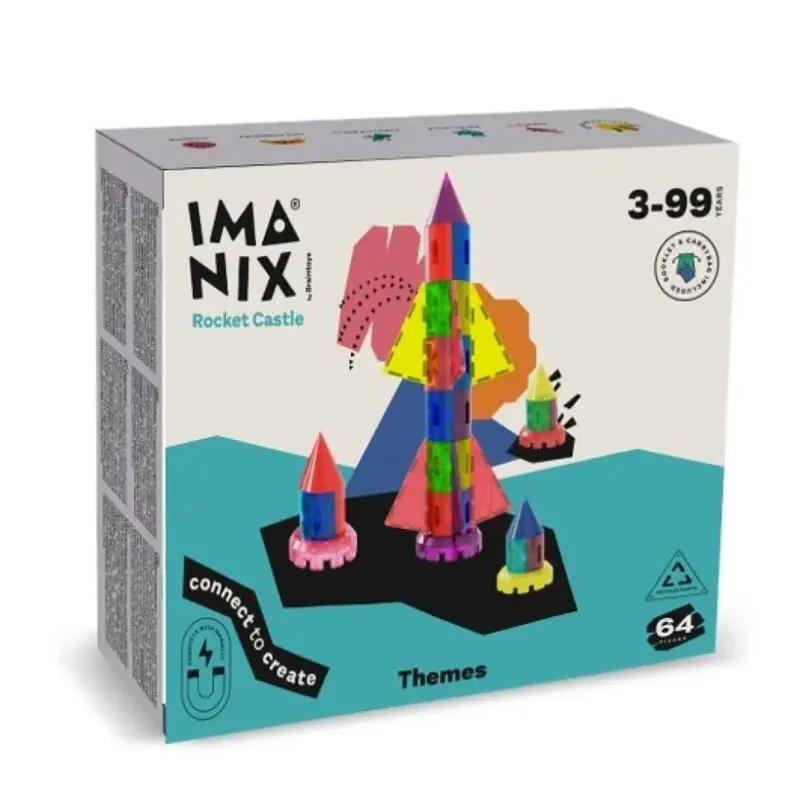 Imanix Rocket Castle 64 pzas