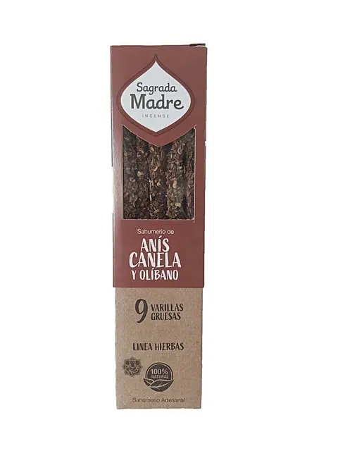 Incienso de Canela, Anís y Olíbano - SAGRADA MADRE