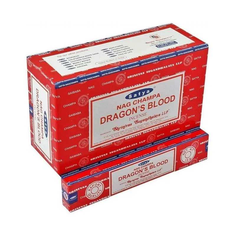 Incienso Satya Dragon's Blood 12x15g - Nag Champa