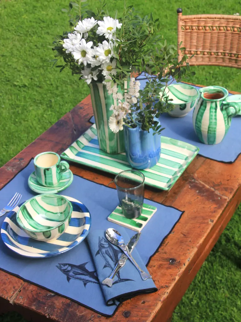 Individual y Servilleta Splash Atun