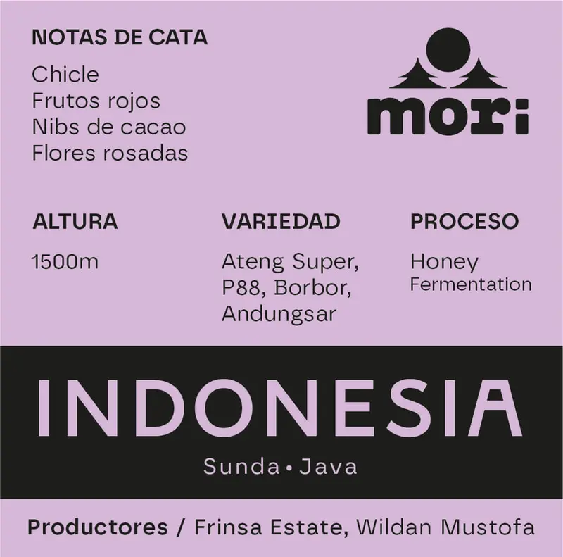 Indonesia - Frinsa Estate – Fermentation Honey