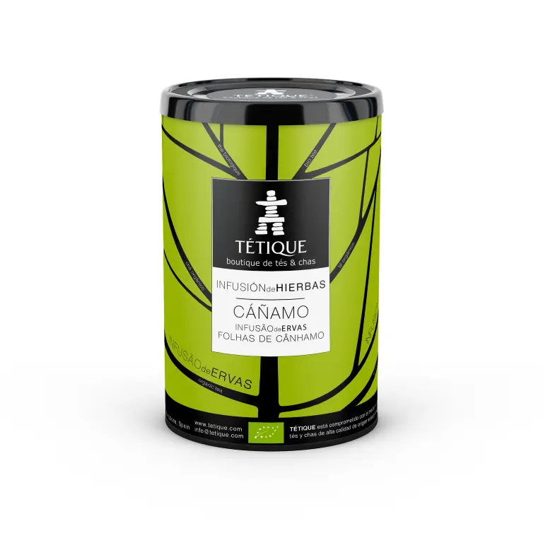 Infusión de Hojas de Cáñamo Ecológica, 45 bolsitas individuales