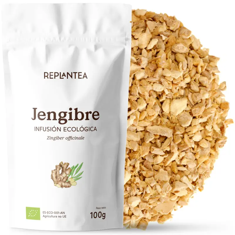 Infusión de Jengibre Raíz Pura Ecológica 100g